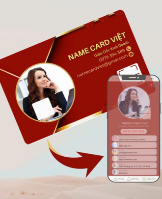 Danh thiếp điện tử là gì? Dịch vụ thiết kế Name card online tại Brago